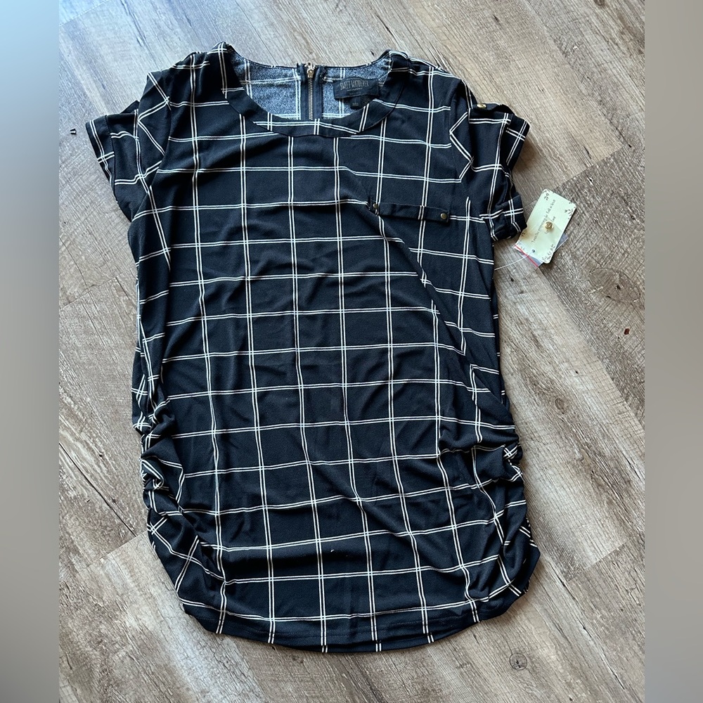 Sweet wanderer Maternity black with Beige Stripes Size L!! - Picture 2 of 10